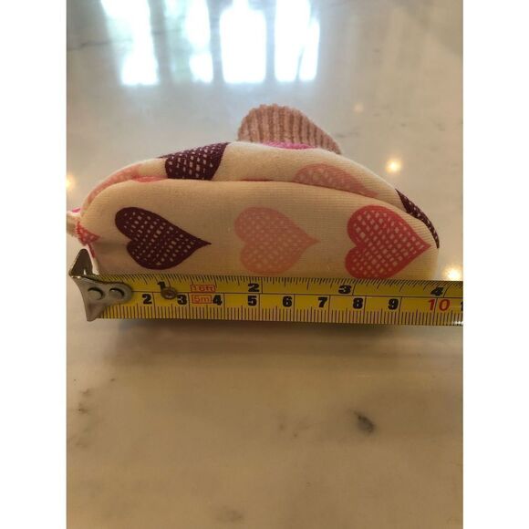 Cacharel Pink Heart Cotton Baby Slippers - Picture 8 of 8